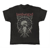 Lamb of God - Skull Kopia - Black Vintage T-shirt